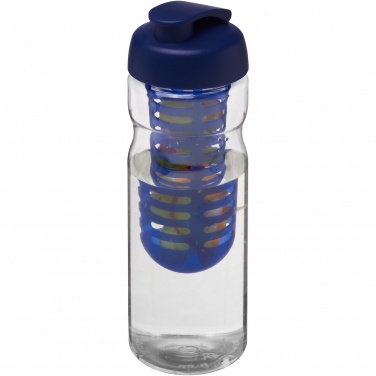 Logo trade promotional item photo of: H2O Active® Base 650 ml flip lid sport bottle & infuser