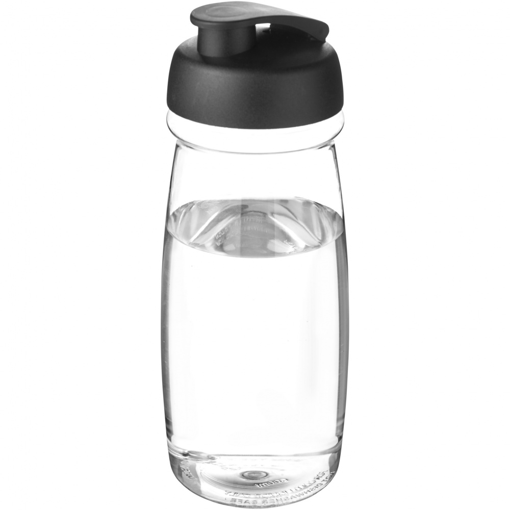Logo trade promotional product photo of: H2O Active® Pulse 600 ml flip lid sport bottle