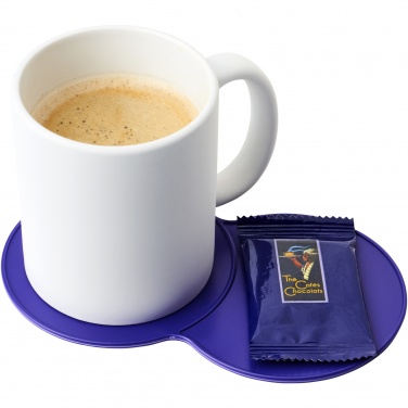 Logotrade promotional item image of: Sidekick plastic coaster