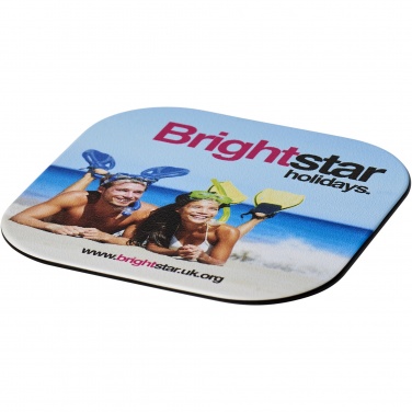 Logo trade promotional merchandise photo of: Brite-Mat® square coaster