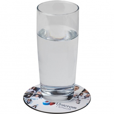 Logo trade promotional product photo of: Brite-Mat® round coaster
