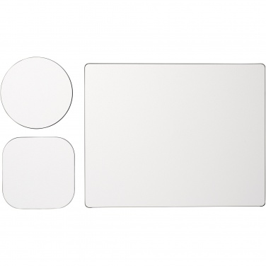 Logotrade corporate gifts photo of: Brite-Mat® mouse mat and coaster set combo 1