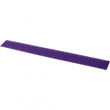 Logo trade business gift photo of: Rothko 30 cm plastic ruler