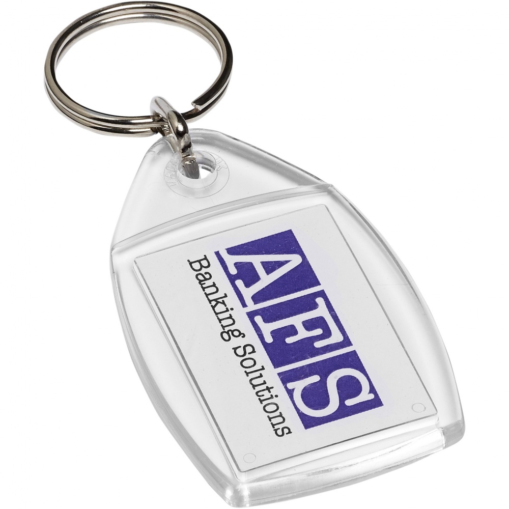Logotrade advertising products photo of: Rhombus keychain