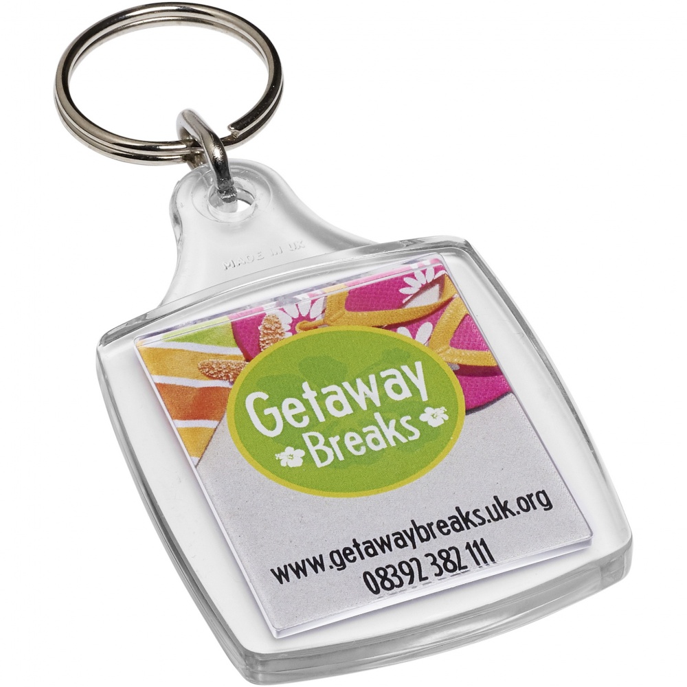 Logo trade promotional giveaways picture of: Tour A5 keychain