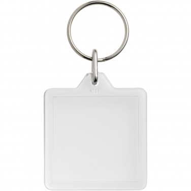 Logo trade corporate gifts image of: Vial U1 square keychain