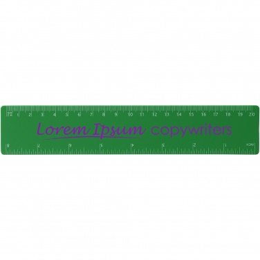 Logo trade advertising product photo of: Rothko 20 cm plastic ruler