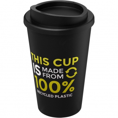 Logo trade promotional merchandise photo of: Americano® Recycled 350 ml insulated tumbler
