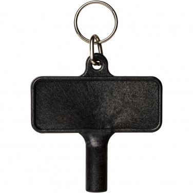 Logotrade advertising product picture of: Largo plastic radiator key with keychain