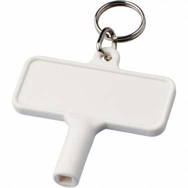 Logo trade promotional products picture of: Largo plastic radiator key with keychain
