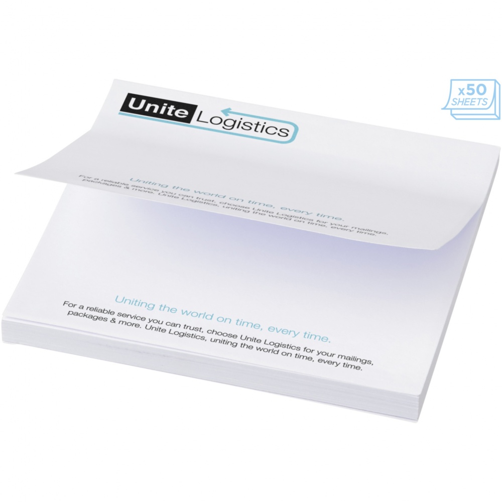 Logotrade promotional giveaway picture of: Sticky-Mate® large square sticky notes 100x100mm