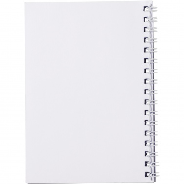 Logo trade promotional giveaway photo of: Desk-Mate® spiral A6 notebook PP cover