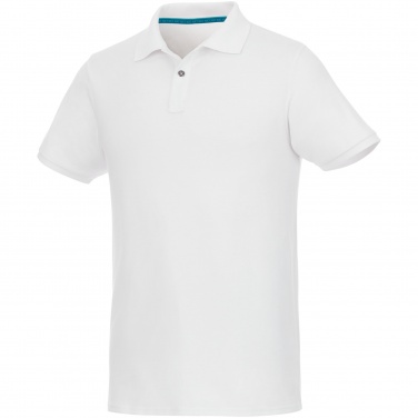Logo trade corporate gift photo of: Beryl short sleeve men's organic recycled polo