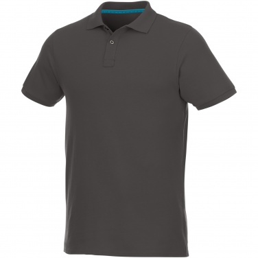 Logo trade promotional merchandise photo of: Beryl short sleeve men's organic recycled polo