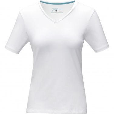 Logotrade promotional giveaways photo of: Kawartha short sleeve women's organic V-neck t-shirt