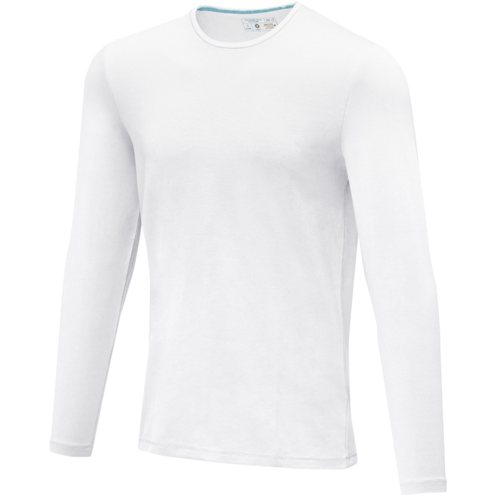 Logotrade promotional giveaway image of: Ponoka long sleeve men's organic t-shirt