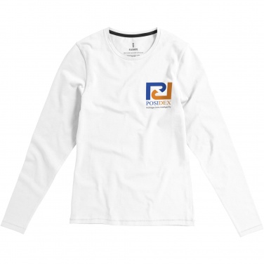Logotrade corporate gift picture of: Ponoka long sleeve women's organic t-shirt