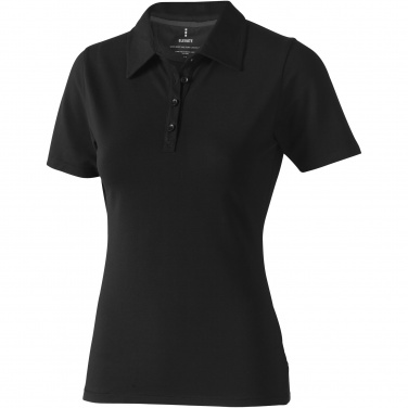 Logo trade business gift photo of: Markham short sleeve women's stretch polo