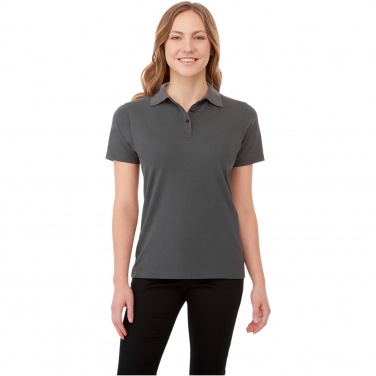 Logo trade promotional gifts picture of: Helios short sleeve women's polo