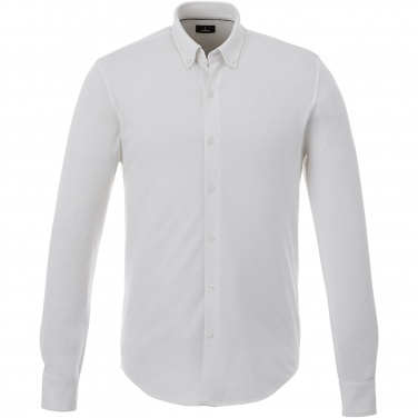Logotrade business gift image of: Bigelow long sleeve men's pique shirt