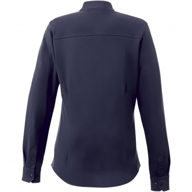 Logo trade promotional items picture of: Bigelow long sleeve women's pique shirt