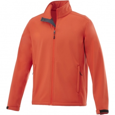 Logo trade promotional giveaways picture of: Maxson men's softshell jacket