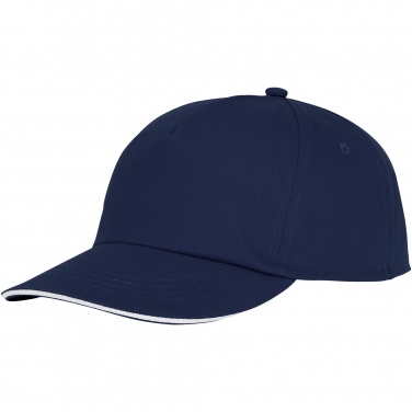 Logo trade promotional merchandise image of: Styx 5 panel sandwich cap