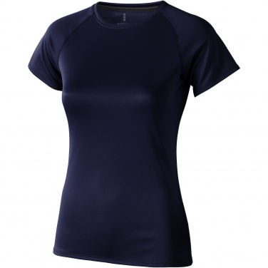 Logo trade promotional gift photo of: Niagara short sleeve women's cool fit t-shirt