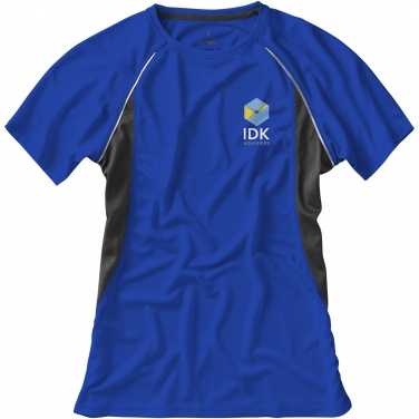 Logotrade promotional giveaways photo of: Quebec short sleeve women's cool fit t-shirt