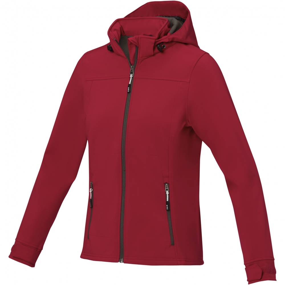 Logo trade promotional giveaways picture of: Langley women's softshell jacket