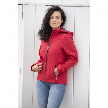 Logo trade promotional gifts image of: Langley women's softshell jacket