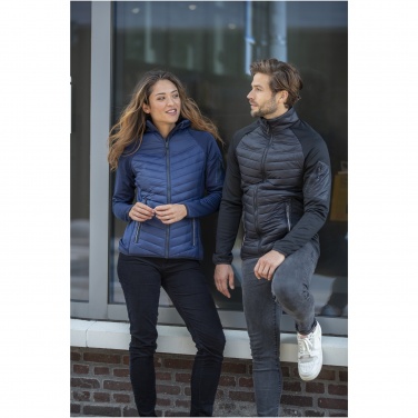Logo trade promotional giveaways picture of: Banff men's hybrid insulated jacket