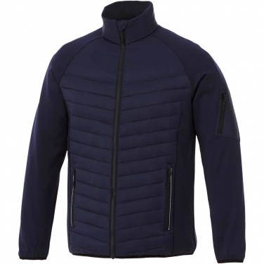 Logo trade advertising products image of: Banff men's hybrid insulated jacket