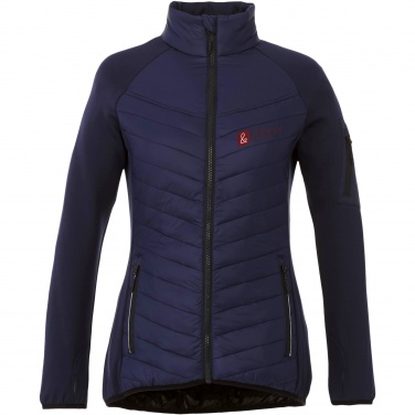 Logo trade promotional merchandise photo of: Banff women's hybrid insulated jacket