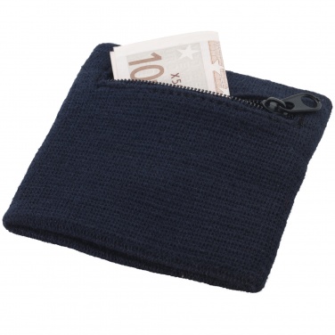 Logotrade promotional item image of: Brisky performance wristband with zippered pocket
