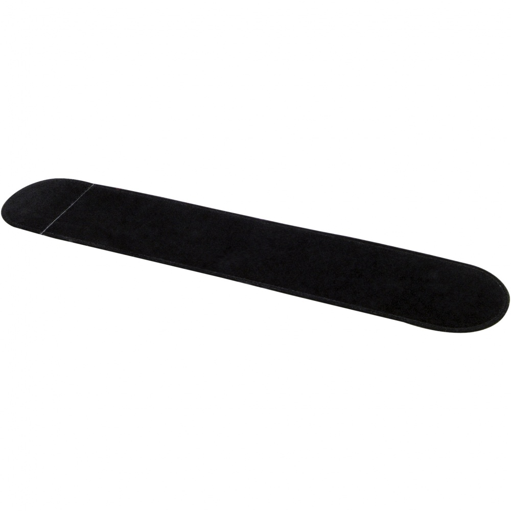 Logo trade business gifts image of: Nemo velvet single-pen pouch