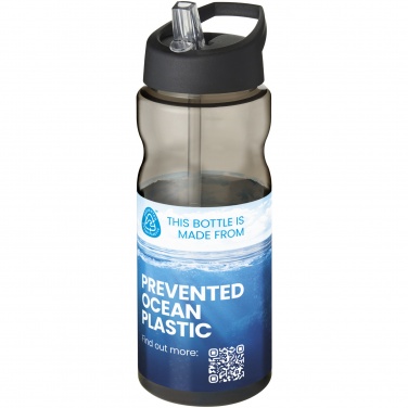 Logotrade promotional merchandise picture of: H2O Active® Eco Base 650 ml spout lid sport bottle