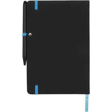 Logo trade promotional gifts image of: Noir Edge medium notebook