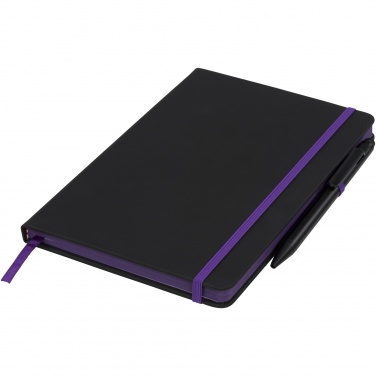 Logotrade business gifts photo of: Noir Edge medium notebook