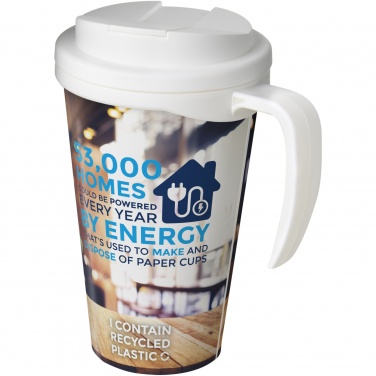 Logo trade promotional items image of: Brite-Americano® Grande 350 ml mug with spill-proof lid