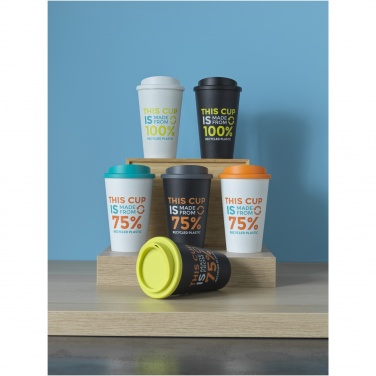 Logo trade promotional gifts picture of: Americano® Eco 350 ml recycled tumbler