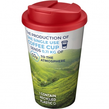 Logo trade promotional merchandise photo of: Brite-Americano® 350 ml tumbler with spill-proof lid