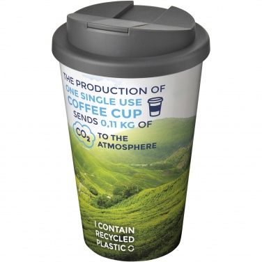 Logo trade business gift photo of: Brite-Americano® 350 ml tumbler with spill-proof lid