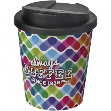 Logo trade corporate gift photo of: Brite-Americano® Espresso 250 ml tumbler with spill-proof lid