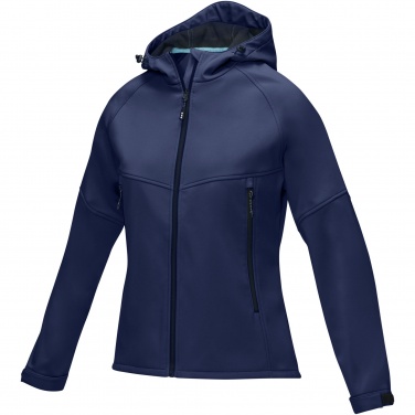 Logo trade corporate gifts image of: Coltan women’s GRS recycled softshell jacket