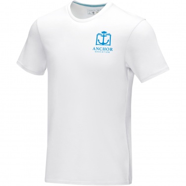 Logo trade promotional merchandise photo of: Azurite short sleeve men’s organic t-shirt