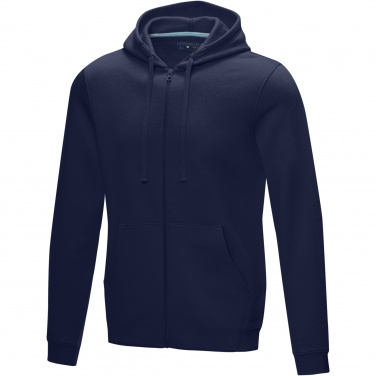 Logotrade promotional gift image of: Ruby men’s organic recycled full zip hoodie