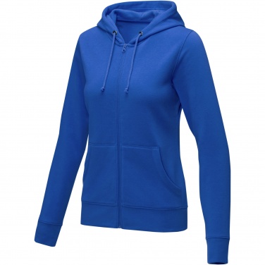 Logo trade promotional products image of: Theron women’s full zip hoodie