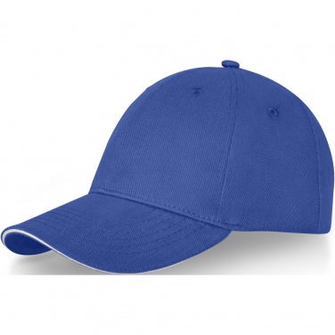 Logo trade promotional gift photo of: Darton 6 panel sandwich cap