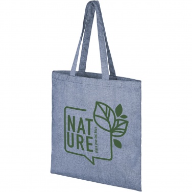 Logo trade promotional merchandise photo of: Pheebs 210 g/m² recycled tote bag 7L
